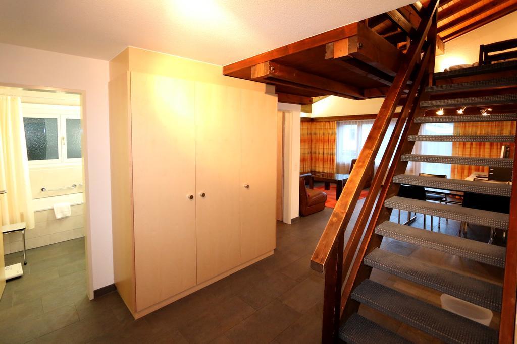 Sarazena Apartman Saas Fee Szoba fotó